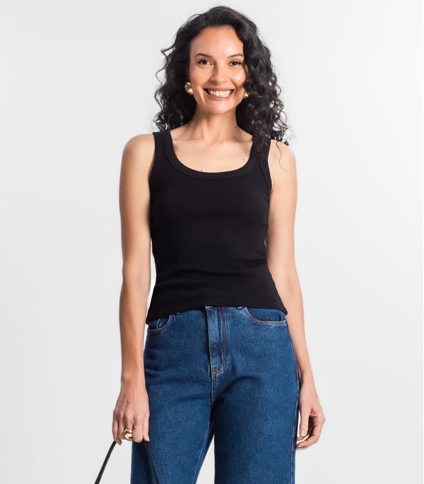 Regata Feminina Básica Select Preto G