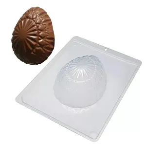 Forma De Acetato Ovo Textura Trabalhado - 400g - 10 Unidades