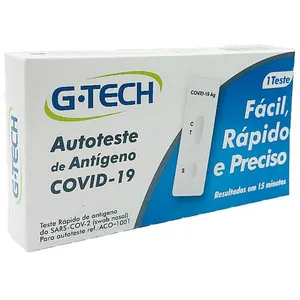 G-Tech - Autoteste de Antígeno COVID-19 Swab Nasal - Unidade