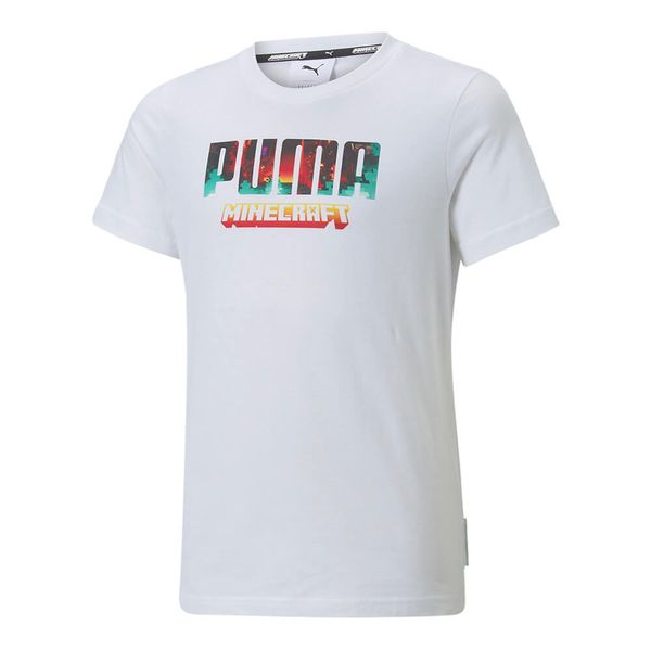 Camiseta Puma X Minecraft Infantil - 10 anos