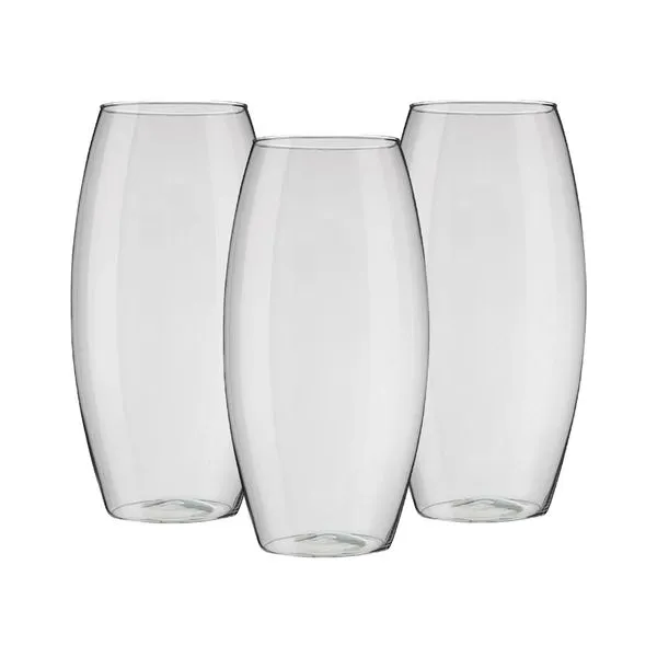 Kit 3 Vasos Decorativo Romeu 30cm - Vitazza Kit 3 Vasos Decorativo Romeu 30cm - Vitazza