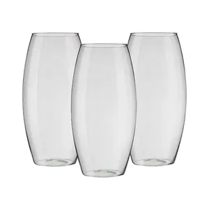 Kit 3 Vasos Decorativo Romeu 30cm - Vitazza Kit 3 Vasos Decorativo Romeu 30cm - Vitazza