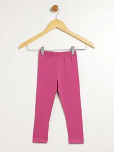 Calça Legging Infantil Para Menina - ROSA 3