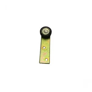 Roldana para Janela de Correr Bicromatizada 2 Furos em Aço Anticorrosivo para Deslizamento Suave Biasan Roldana para Janela Bicromatizada 2 Furos em Aço de Alta Resistência para Portas de Correr Biasan
