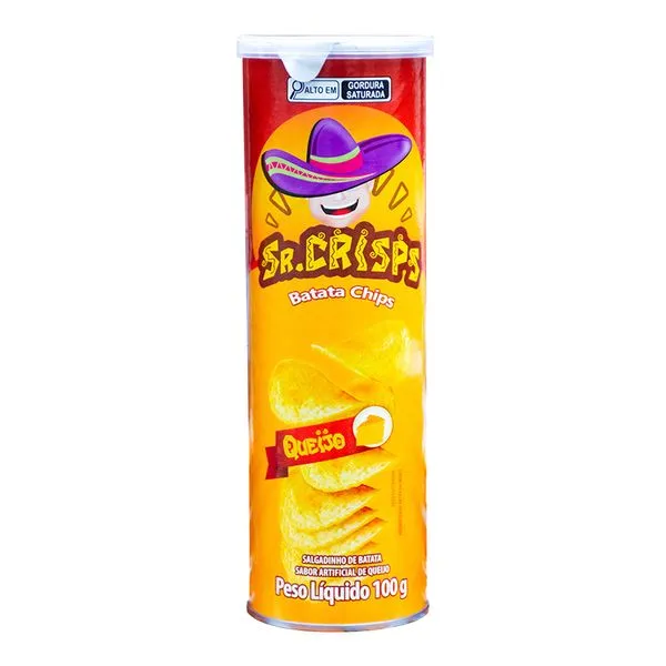 Batata Sr Crisps 100G, Queijo, .