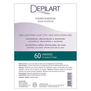 Folhas Plasticas Depilart Para Depilacao 25G