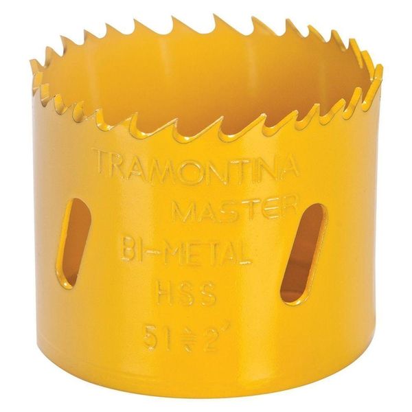Serra Copo Bi-metálica Tramontina 92 Mm Master Dentes De Aço Rápido Hss