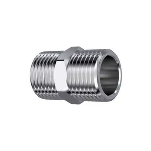 Nipel 1-2'' Macho X Macho Cromado para Conexão de Tubos com Alta Resistência Prata Roco Nipel 1-2'' Macho X Macho Cromado para Conexão de Tubos Alta Resistência Prata Roco
