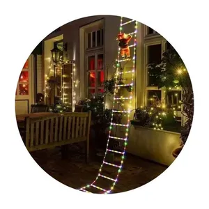 Papai Noel Na Escada Global 180 Leds 3 Metros Bivolt 32107 (MP)