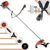 Roçadeira Lateral a Gasolina 2T 52cc RL520ACN-TK com Carretel Lâminas 2 3 6 Pontas e Disco 80 Dentes Tekna Roçadeira Lateral a Gasolina 2T 52cc RL520ACN-TK com Lâminas e Carretel de Nylon Tekna