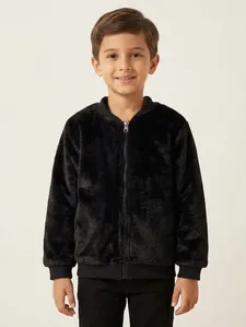 Jaqueta Xadrez Infantil Para Menino - PRETO 6