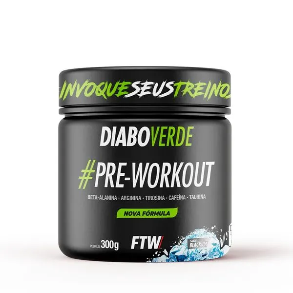 Pre-Workout Black Ice Diabo Verde 300g