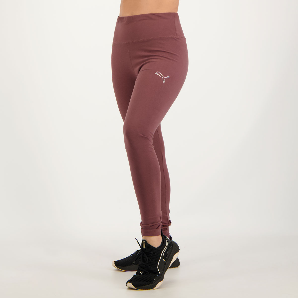 Calça Legging Puma Her Feminina Bordô