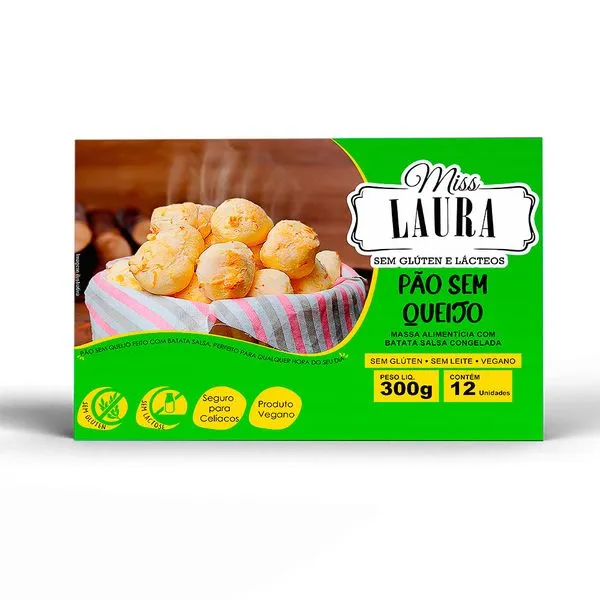 Pão Sem Queijo Miss Laura 300g