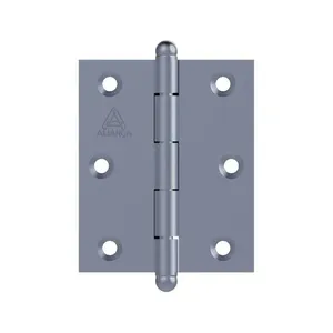 Dobradiça Pino Bola Aliança 3.1/2"x2.1/2" (1,50) 81500B Zincado (MP)