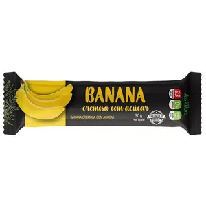 Banana Cremosa Assiflora Com Açucar 25g