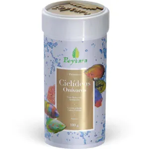 Ração Ciclídeos Onívoros Poytara 100 g