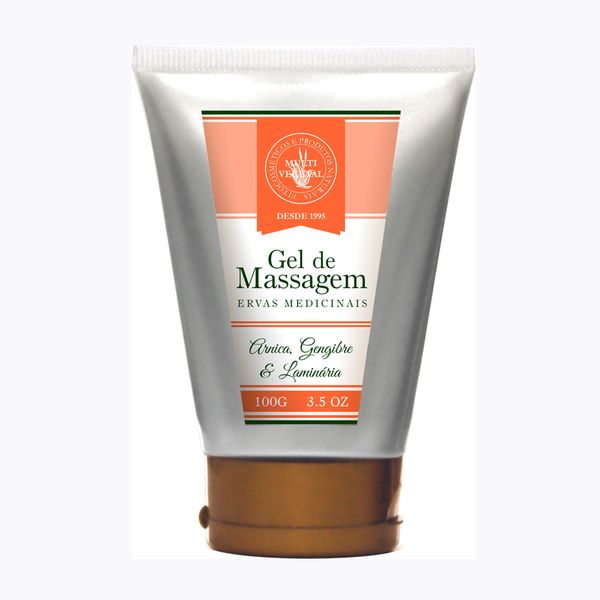 Gel De Massagem Com Ervas Medicinais 100 gr