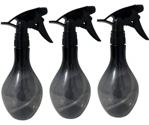 Kit 3 Pulverizadores Borrifador Brisa Preto 500ml Guarany