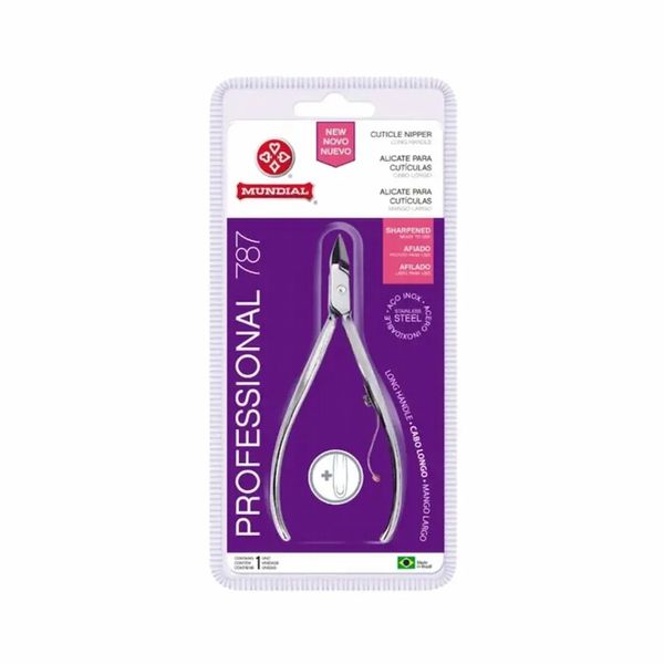 Alicate de Cutícula Mundial Profissional 787 11,5cm