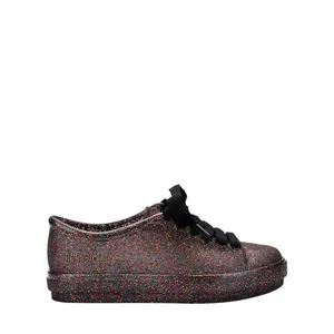Mini Melissa Hip Sneaker Infantil Glitter Multicor Preto 36377-30