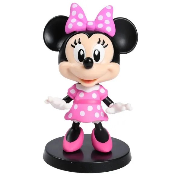 Brinquedo Miniatura Disney Minnie Vestido Lilás 1 unidade