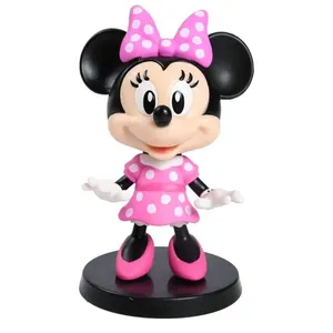 Brinquedo Miniatura Disney Minnie Vestido Lilás 1 unidade