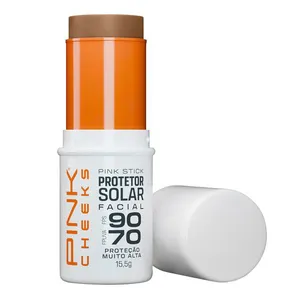 Protetor Solar Facial Pink Stick FPS 90 FPUVA 70 Cor 42km Rio 15,5g
