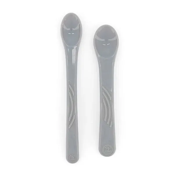 Colheres Soft 2und Cinza +4m Twistshake