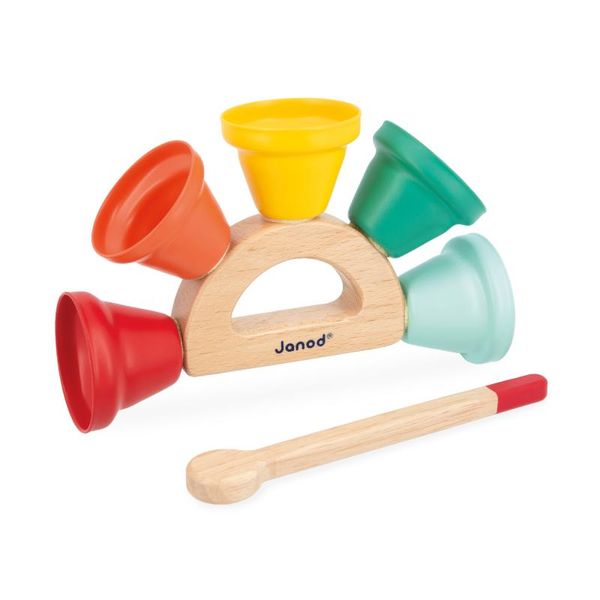 Brinquedo Musical - Meus Primeiros Sinos - Gioia - Janod - Maped