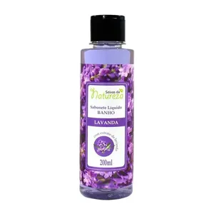 Sabonete Líquido Seivas da Natureza Lavanda 200ml
