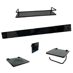 Kit Metais para Lavatório 5 Peças 0205 Cromado com Torneira Válvula Sifão e Engate Dulluc Kit Metais para Lavatório 5 Peças 0205 Cromado com Torneira Sifão e Engate Dulluc