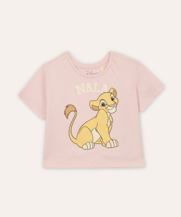 camiseta infantil de algodão nala rosa 5
