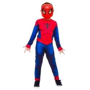 Fantasia Infantil Longa - Spider-Man - Marvel - Regina Festas - P