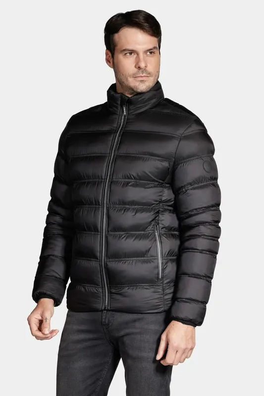 Jaqueta Puffer Rip Stop Liquid Repeller Preto - P