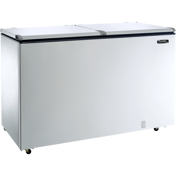 Freezer Horizontal Esmaltec 2 Tampas, 439L, Branco - EFH500 110V