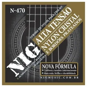 Encordoamento NIG Rouxinol Para Violão Nylon Alta Tensão (MP)
