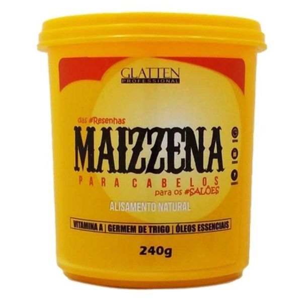 Creme Alisante Glatten Maizzena 240g