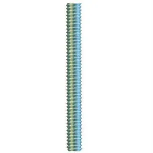 Barra Roscada De Ferro Ma M - 4mm X 1 Metro Zincado Barra Roscada Ferro Ma M- 4x1mt Zincada
