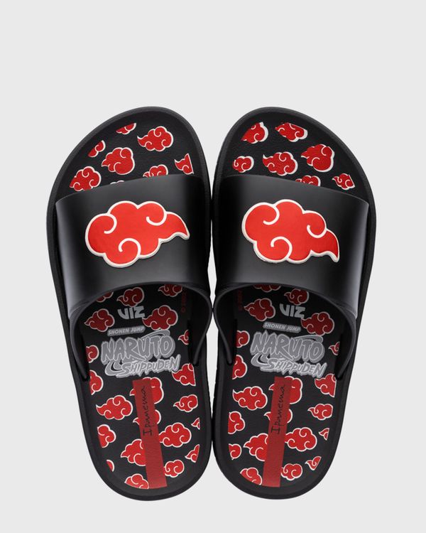 Chinelo Ipanema Infantil Akatsuki Naruto Preto 35/36