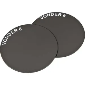 Lente de Vidro Redonda Tonalidade 6 Verde 50mm 2 Peças - VONDER