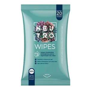 Lenços Umedecidos Neutro+ Wipes 20 Unidades