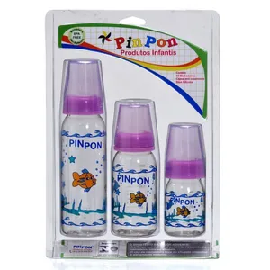 Kit Mamadeira Pin Pon 3 Unidades