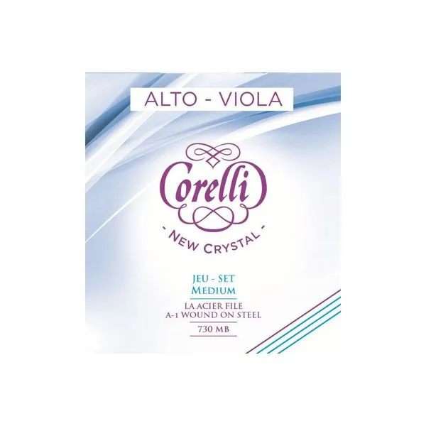 Encordoamento para Viola Corelli New Cristal 730MB Polímero para Profissionais Savarez Encordoamento para Viola Corelli New Cristal 730MB Polímero Savarez