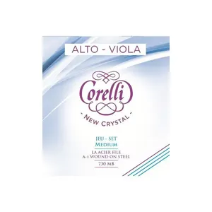 Encordoamento para Viola Corelli New Cristal 730MB Polímero para Profissionais Savarez Encordoamento para Viola Corelli New Cristal 730MB Polímero Savarez