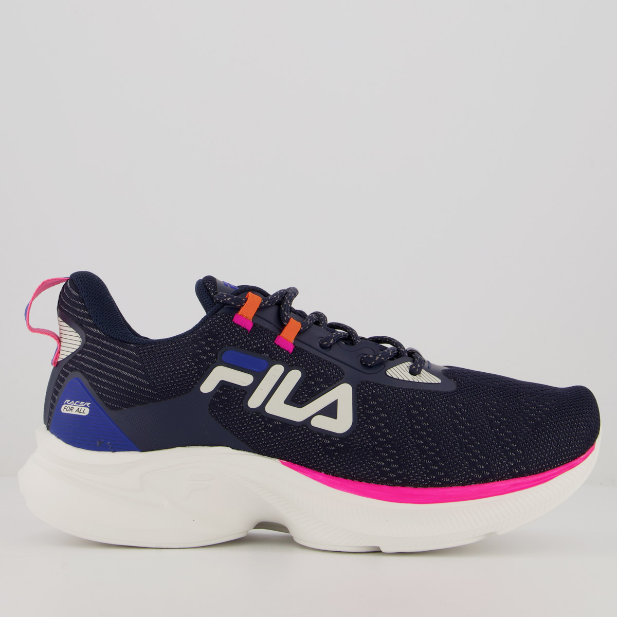 Tênis Fila Racer for All Feminino Marinho e Rosa