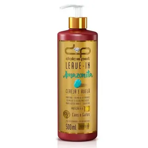 Leave-in Para Cães E Gatos Solution Dolce Pet Amazonita Cereja e Avelã 500ml (MP)