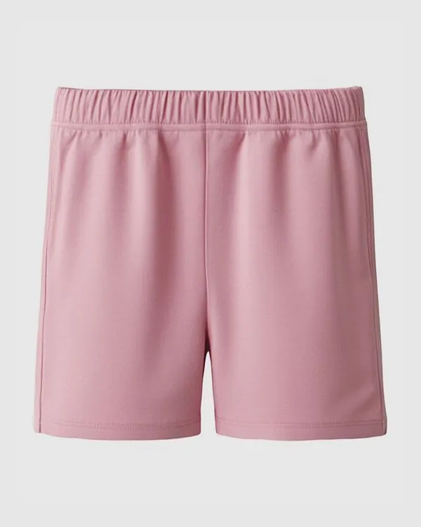 Shorts Infantil Menina Cós Elástico Em Algodão Malwee Kids Rosa - 14