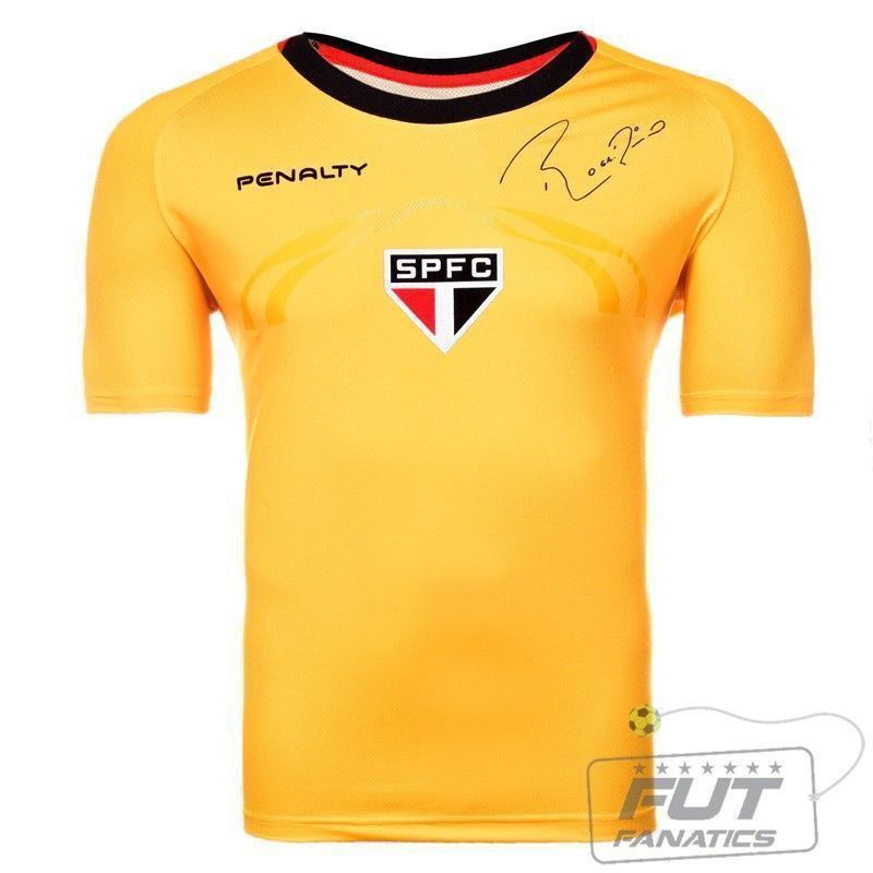 Camisa Penalty São Paulo Goleiro RC IV 2014 S/ Patrocínio