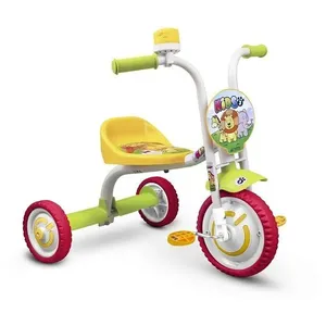 Triciclo Infantil Kids de Alumínio com Pneus EVA e Limitador de Giro Nathor Bicicletas Triciclo Infantil Kids de Alumínio com Pneus EVA Nathor Bicicletas